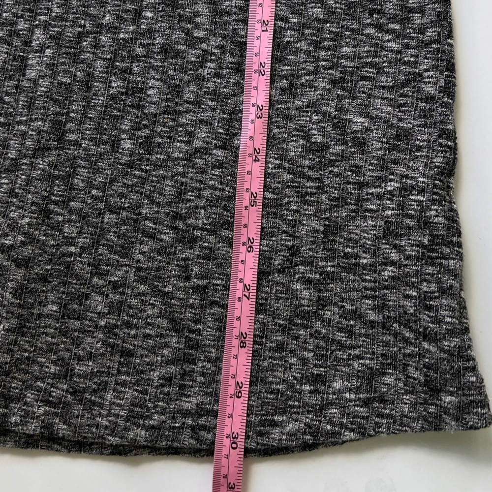 Abercrombie And Fitch Black White Soft Knit Tunic Size S Short Sleeve Comfort - Picture 8 of 12
